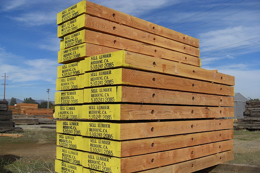 Botsing Verwaand klant Douglas Fir Crane Mats | Sell Lumber Corporation
