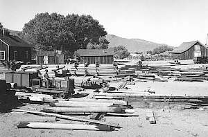 Old pic of a mine Sell Lumber has worked with for over 60 years